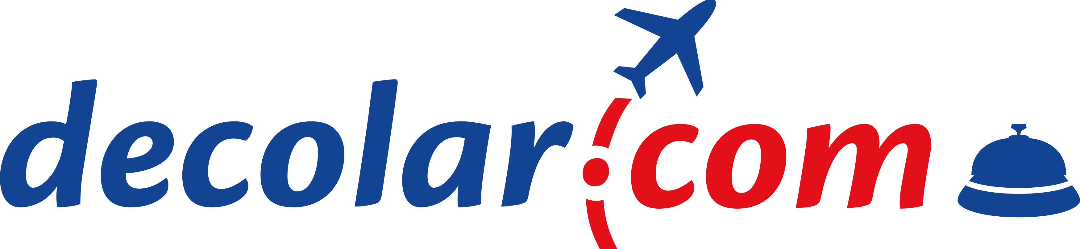 Decolar.com logo.