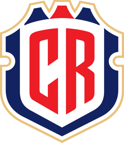 Costa Rica National Football Team Logo.