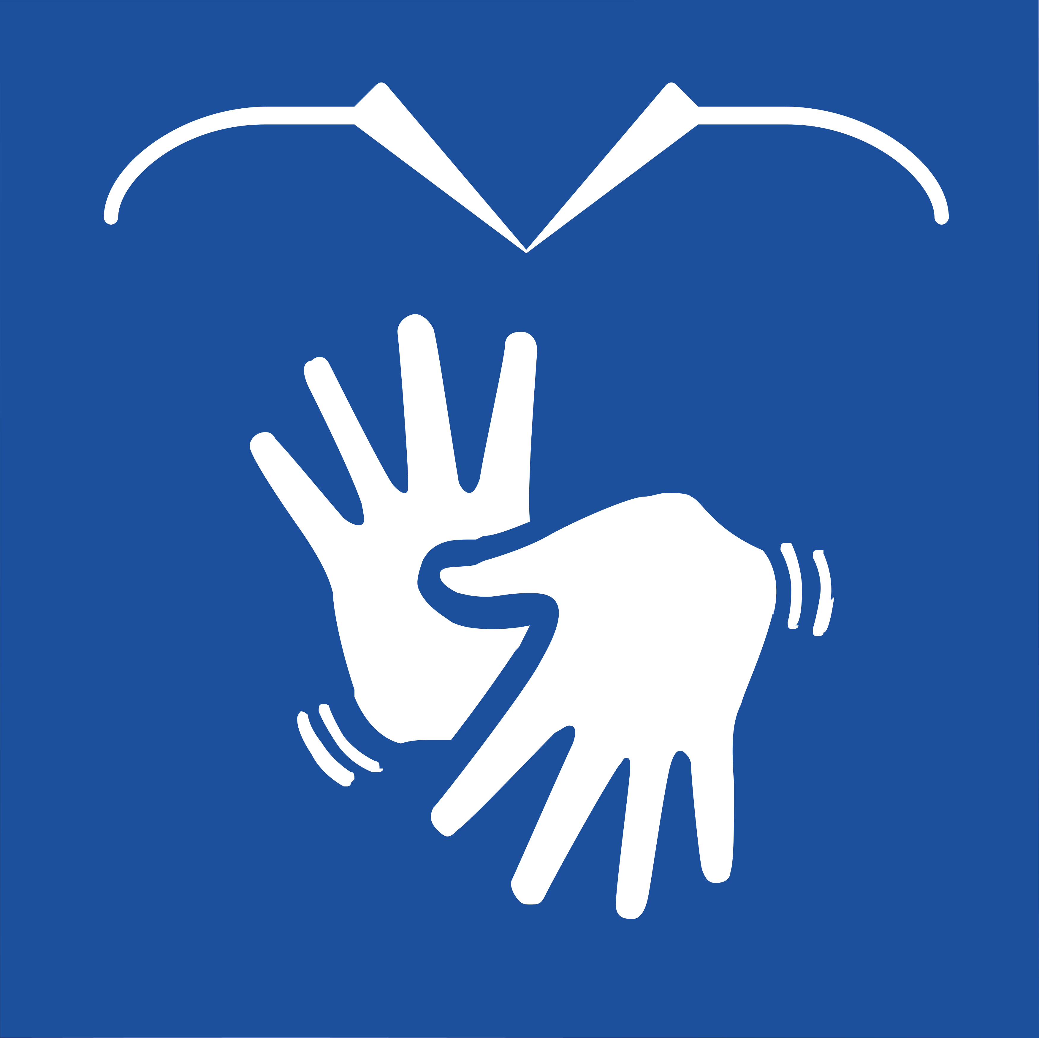 Libras logo, língua de sinais logo.