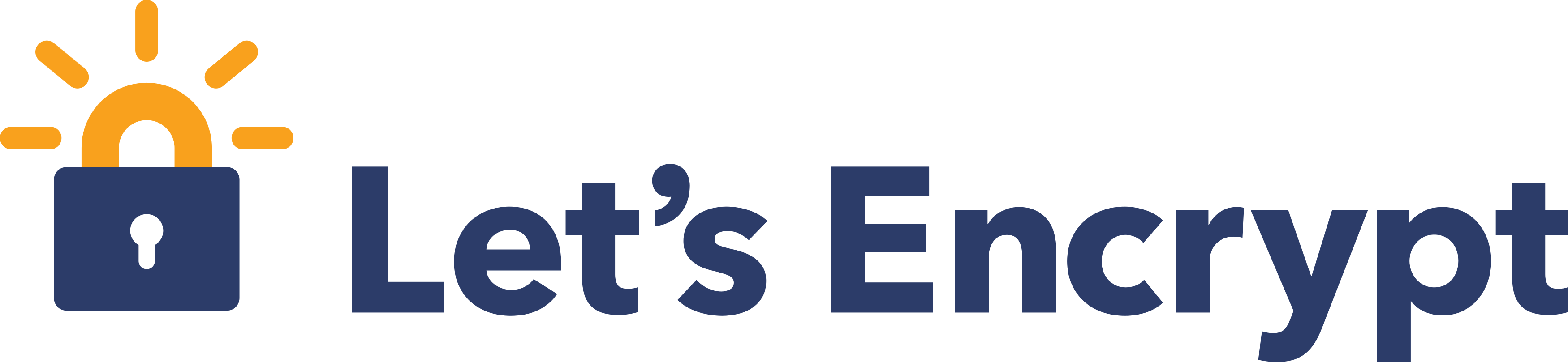 شعار Let’s Encrypt.
