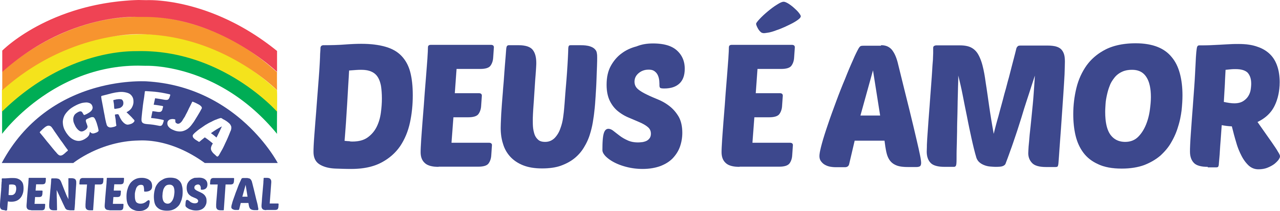 Deus é Amor Logo.