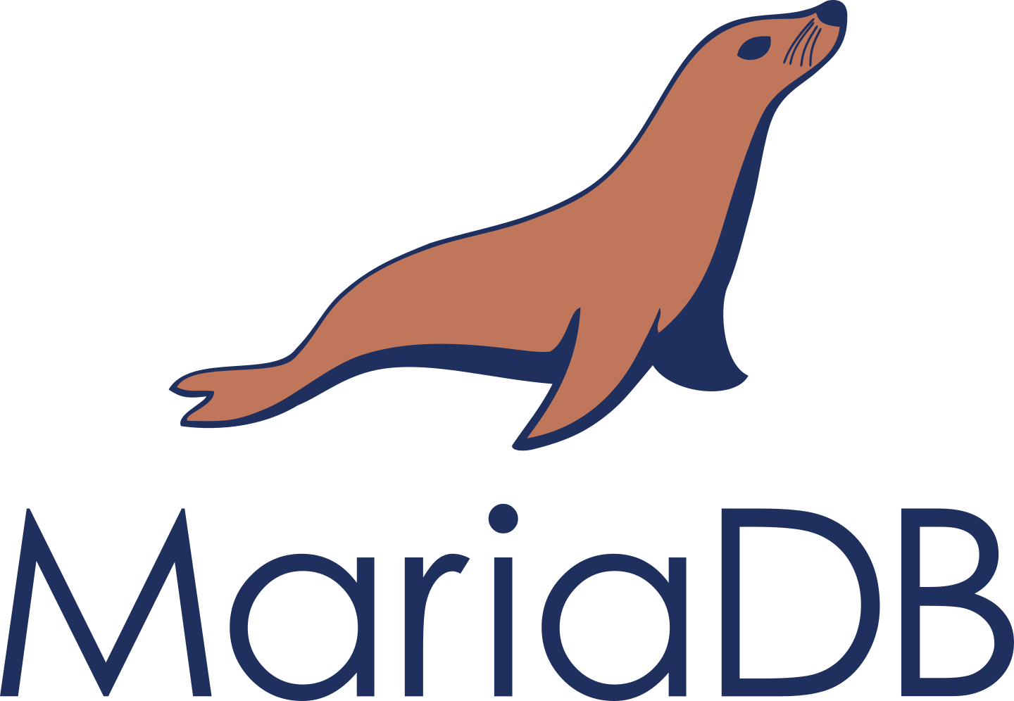 شعار MariaDB.